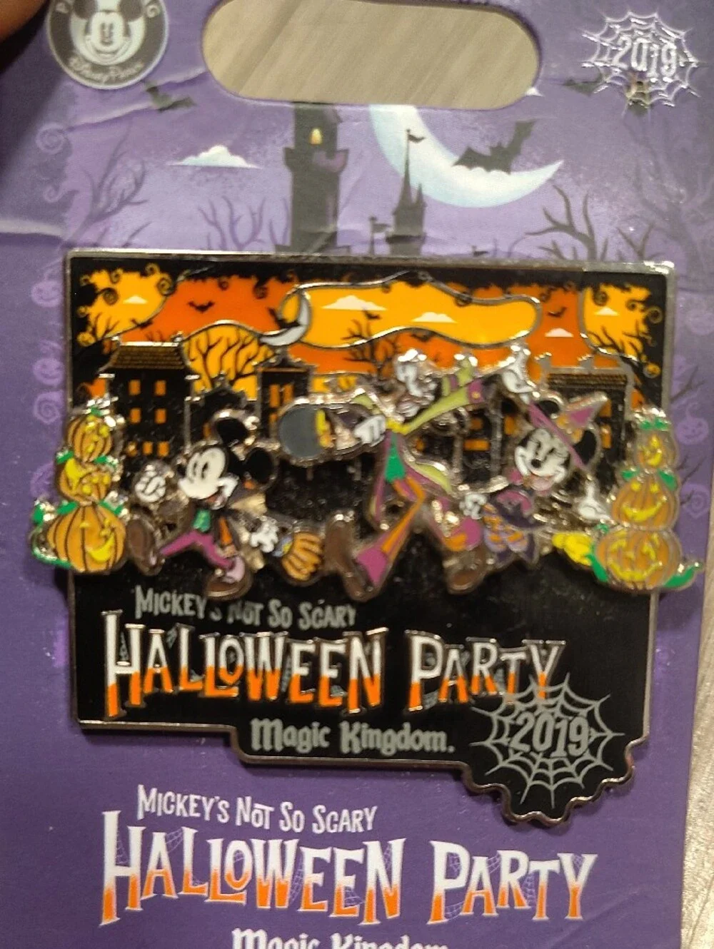Limited Release Disney Halloween Party Collector Pin- Disney World exclusive